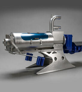 Шнековый сепаратор для разделения навоза СШ-40