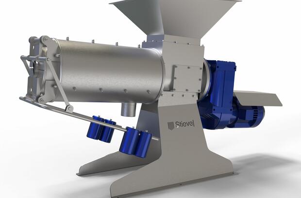 Шнековый сепаратор промышленный СШ-25