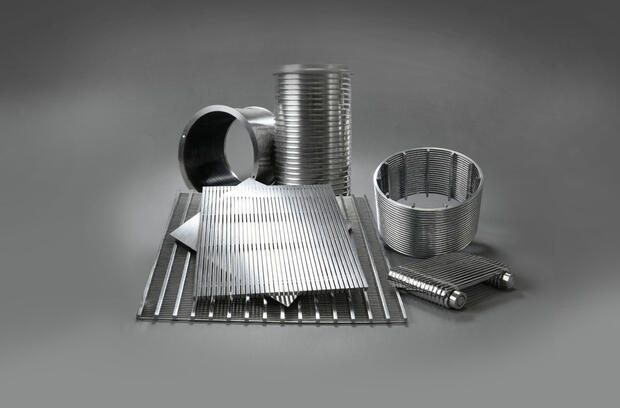 Сварные щелевые сита