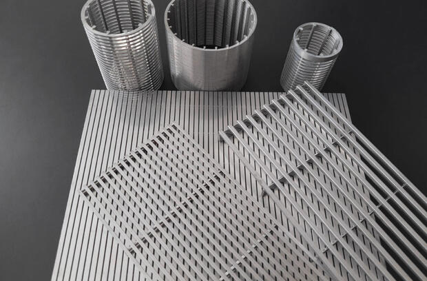 Сварные щелевые сита